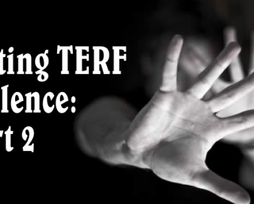 That time TERFs beat RadFems for protecting a trans woman from their assault